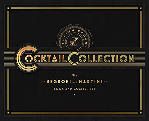 The Wm Brown Cocktail Collection: The Negroni and The Martini : Book and Coaster Set