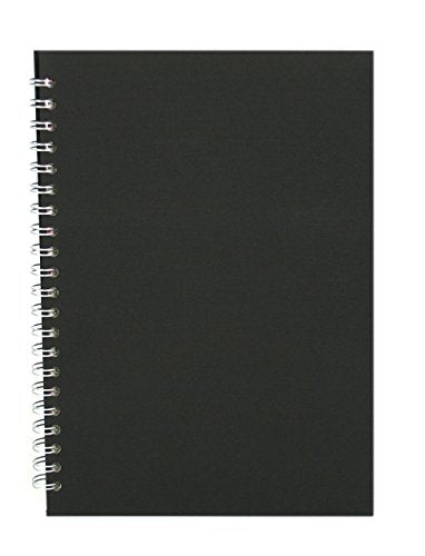 A4 Posh Ameleie Watercolour Paper 25lvs Black Silk