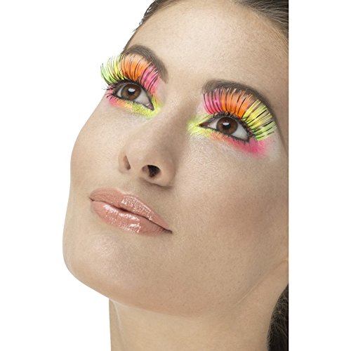Smiffys 48095 80's Party Eyelashes (One Size)