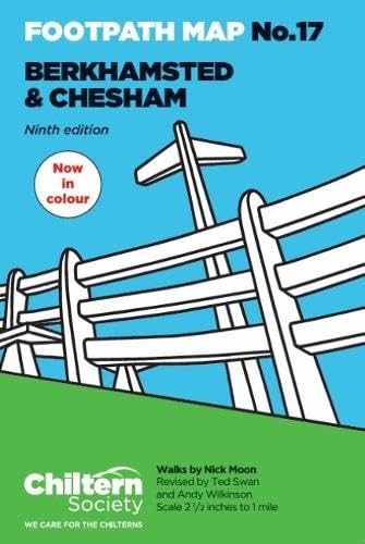 Chiltern Society Footpath Map No. 17 Chesham & Berkhamsted : Ninth Edition - In Colour : 17