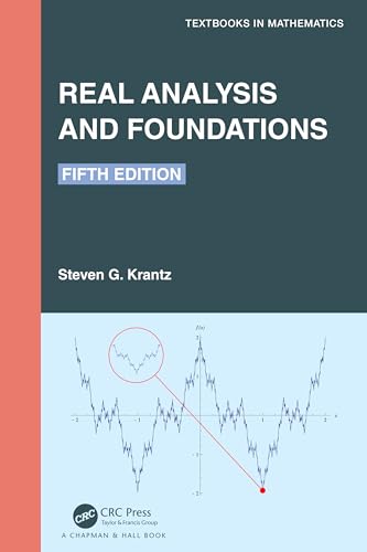 Real Analysis and Foundations