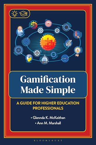 Book cover with gears, a lightbulb, and text: "Gamification Made Simple.