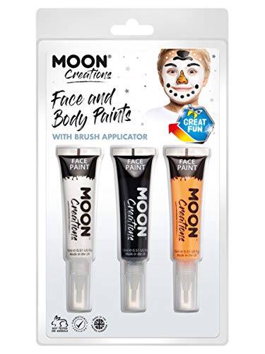 Moon Creations Face & Body Paints and Brush