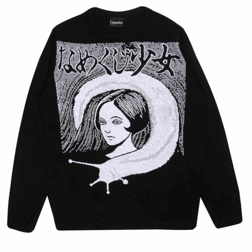 Junji Ito - Slug Girl (Unisex Knitted Jumper) Medium