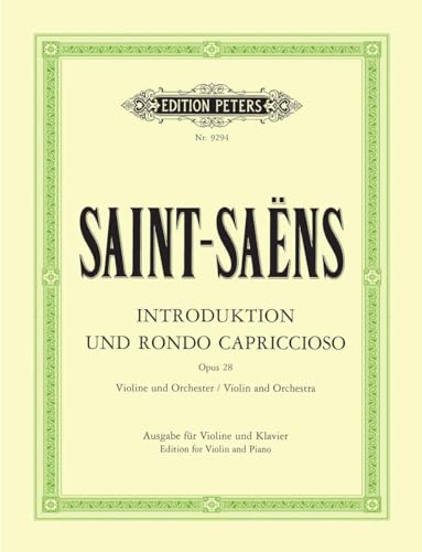 Introduction and Rondo capriccioso Op. 28 (Edition for Violin and Piano)