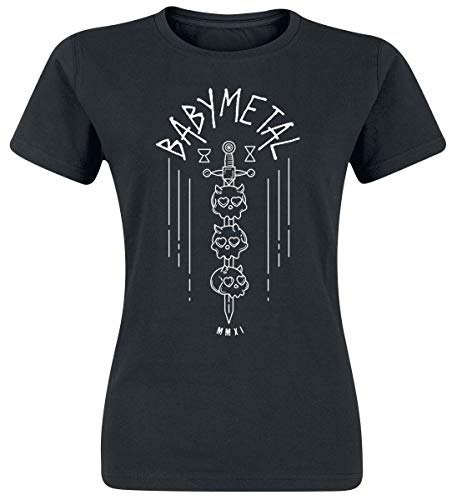 Babymetal Black Skull Sword T-Shirt Black L