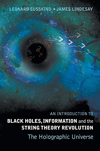 Book cover depicting a black hole with swirling blue and white galaxies.