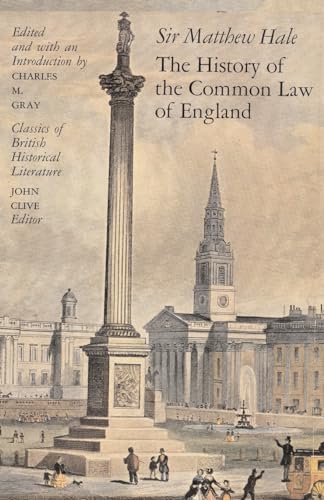 The History of the Common Law of England