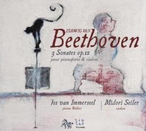 CD cover featuring sketched figures and the name "Beethoven" in large script.