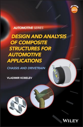 Book cover: “Design and Analysis of Composite Structures” with automotive diagrams.