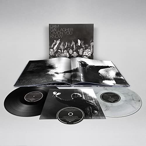 Liam Gallagher - C Mon You Know (Deluxe Edition) (Marbled Clear/Black Vinyl) (Etched B-Side) (+Extra Tracks +One Wholly Exclusive Track) [VINYL]