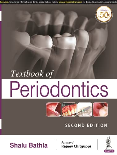Textbook of Periodontics cover with teeth images and second edition details.