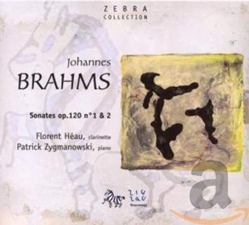 Florent Heau Clarinet - Brahms - Sonatas For Clarinet & Piano [CD]