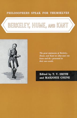 Philosophers Speak for Themselves: v. 4: Berkeley