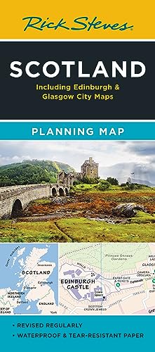 Rick Steves Scotland Planning Map : Including Edinburgh & Glasgow City Maps (Second Edition)