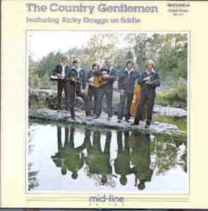 CD cover featuring six men with instruments by a pond.