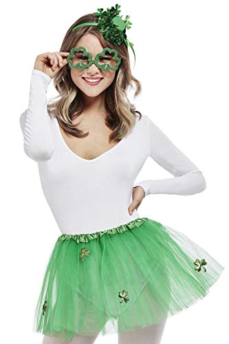 Smiffys 51125 Paddy's Day Party Girl Kit, Women, Green, One Size