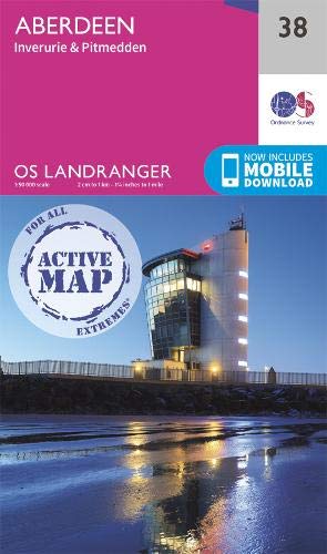 Ordnance Survey Landranger 38 Aberdeen (OS Landranger Active)