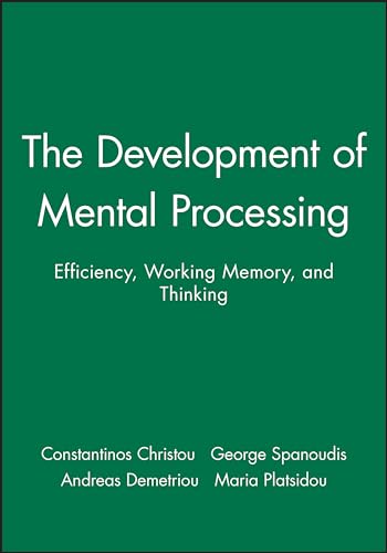 The Development of Mental Processing: Efficiency