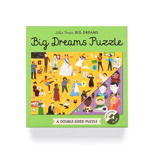 Little People, BIG DREAMS Puzzle : 100-Piece Double-Sided Puzzle