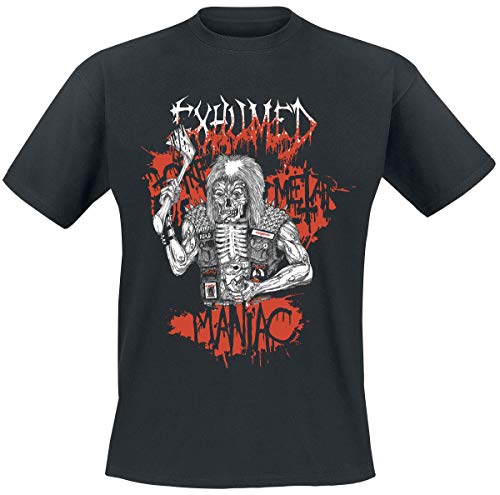 Exhumed Gore Metal Maniac T-Shirt Black M