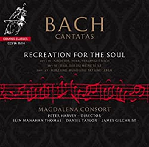 Magdalena Consort & Peter Ha - J.S.Bach - Recreation For The Soul [CD]