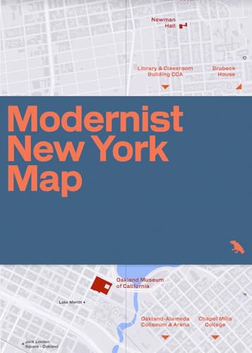 Modernist New York Map : Guide to 20th century architecture in New York City