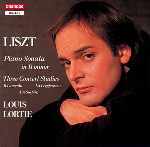 Louis Lortie - Liszt: Piano Sonata in B Minor / 3 Concert Studies [CD]