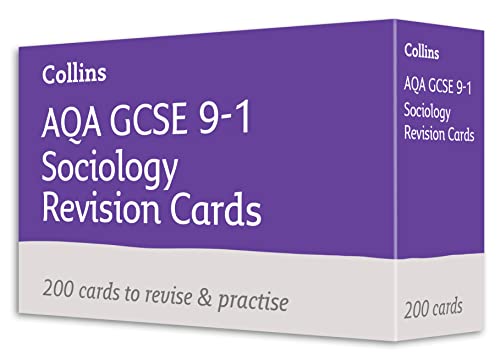 AQA GCSE 9-1 Sociology Revision Cards: Ideal for the 2024 and 2025 exams (Collins GCSE Grade 9-1 Revision)