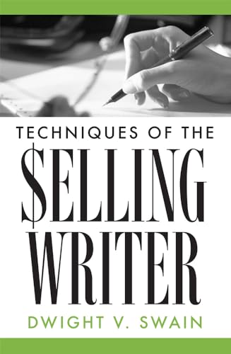 Book cover: "Techniques of the Selling Writer" with a hand writing.