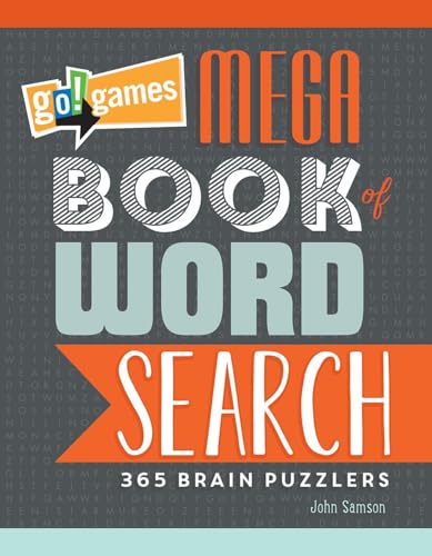 GO! GAMES MEGA BOOK OF WORD SEARC