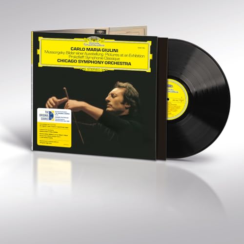 Chicago Symphony Orchestra Carlo Maria Giulini - Mussorgsky: Pictures At An Exhibition / Prokofiev: Symphony No. 1 in D Major, Op. 25 "Classical Symphony" [VINYL]