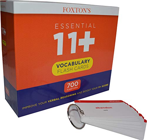 Foxton's 700 Vocabulary Flash Cards for the 11 Plus Exam with Synonyms & Antonyms (Foxtons 11 Plus)