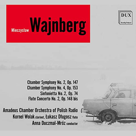 Amadeus Chamber Orchestra - Weinberg: Chamber Symphonies Nos 2 & 4. Sinfonietta. Flute Concerto No.2 [CD]