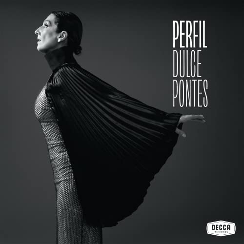 Black and white CD cover featuring a woman in a draped garment.