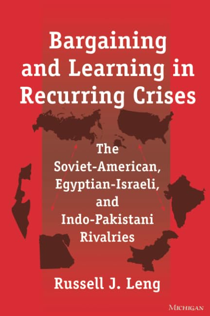Book cover with red text and map silhouettes of USSR, USA, Egypt, India, Pakistan.