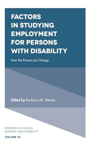 Factors in Studying Employment for Persons with Disability: How the Picture can Change