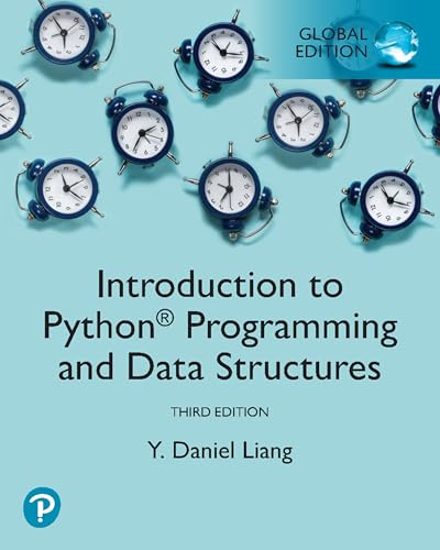 Introduction to Programming Using Python [Global Edition]
