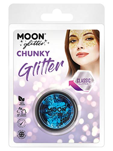 Moon Glitter Classic Chunky Glitter Blue