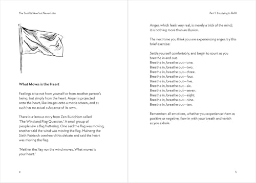 The Snail is Slow but Never Late : Meditations on Finding Joy in the Present Moment
