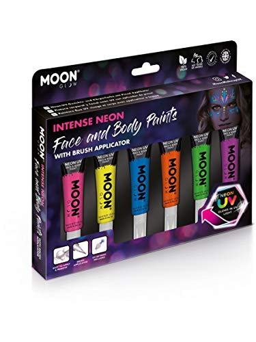 Moon Glow Intense Neon UV Face Paint Assorted