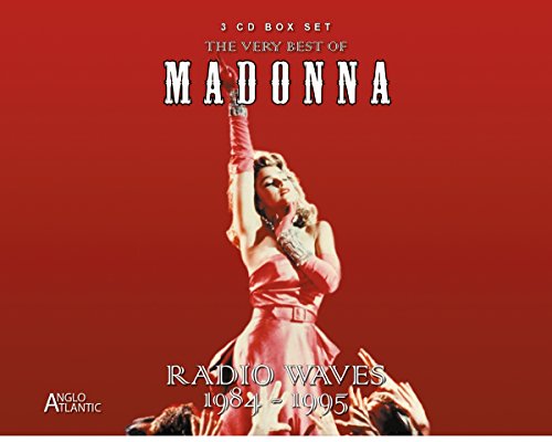 CD cover for "The Very Best Of Madonna" with a red background.