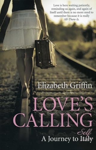 Woman walking on railroad tracks with a vintage suitcase, book cover.