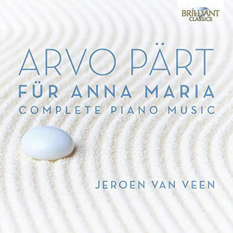 Jeroen Van Veen - Arvo Part: Complete Piano Music - Fur Anna Maria [CD]