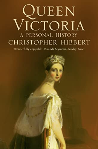 Book cover featuring a portrait of Queen Victoria in a white dress.