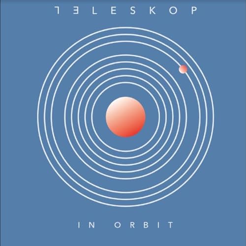 CD cover: blue background with white concentric circles and two red spheres.