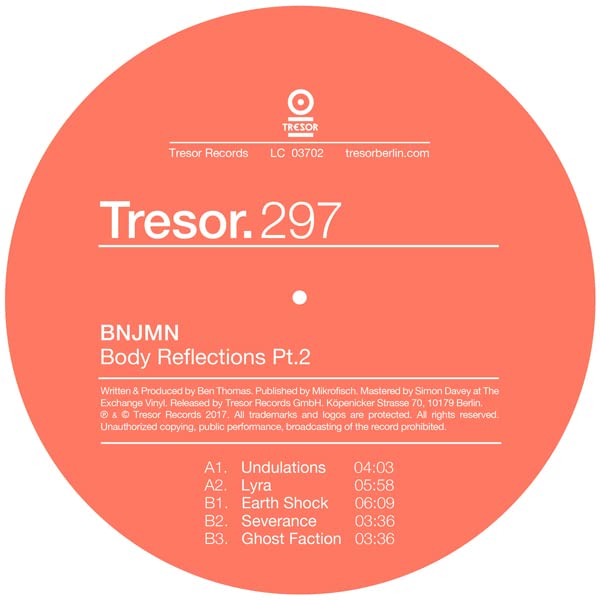 Bnjm - Body Reflections Pt 2 [VINYL]