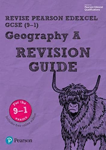 Pearson REVISE Edexcel GCSE (9-1) Geography A Revision Guide: for home learning, 2022 and 2023 assessments and exams (Revise Edexcel GCSE Geography 16)
