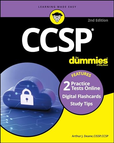 CCSP For Dummies : Book + 2 Practice Tests + 100 Flashcards Online