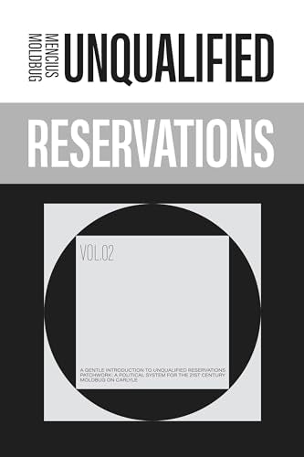 Book cover: "Unqualified Reservations, Vol. 2" with abstract geometric design.